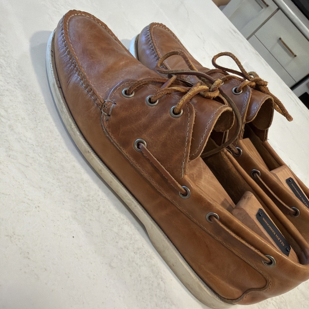 Quoddy Head Boat Shoe Whiskey 11D $249 Retail - Picture 4 of 16